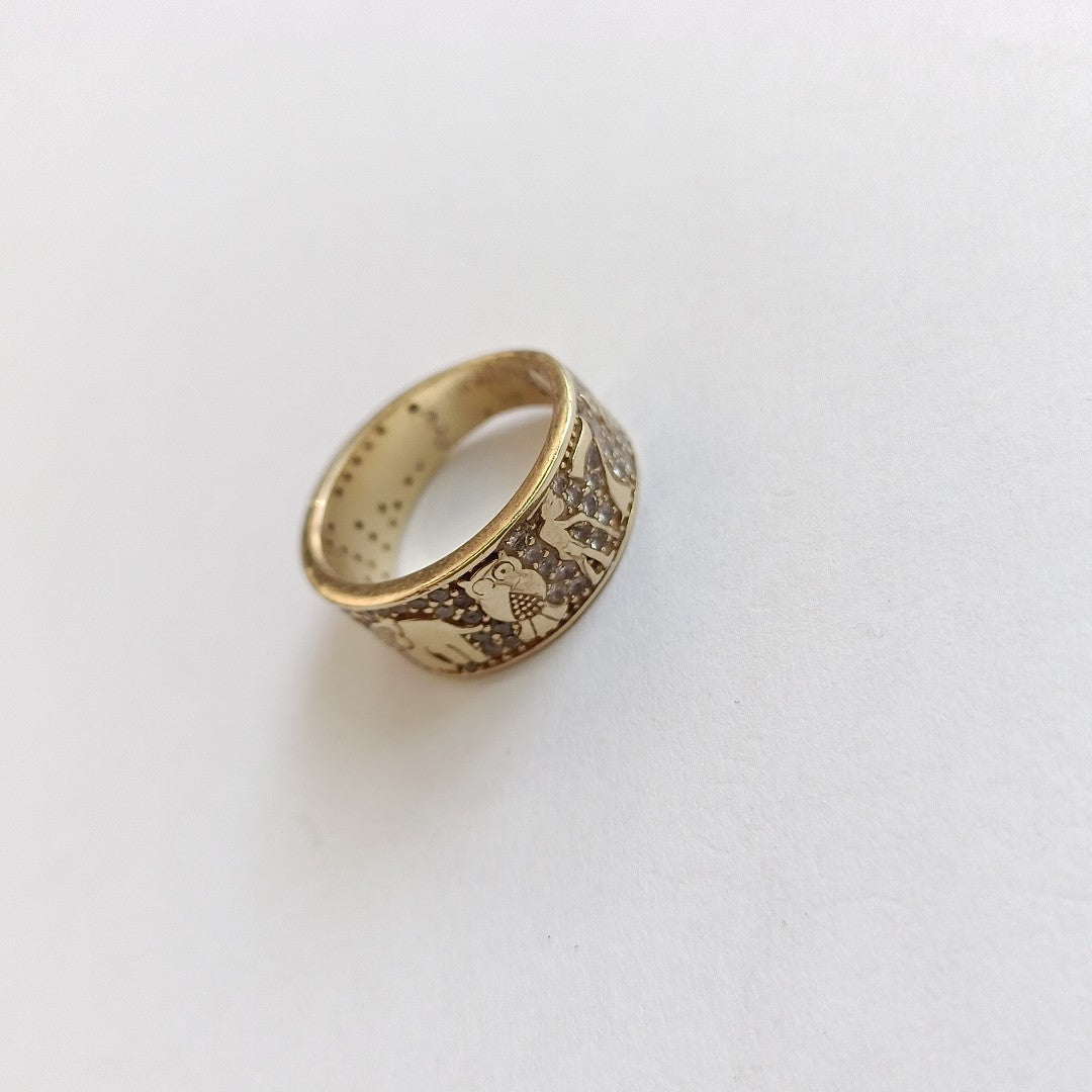 ANILLO ORO 10 K 5,50 GRMS (SEMINUEVO)