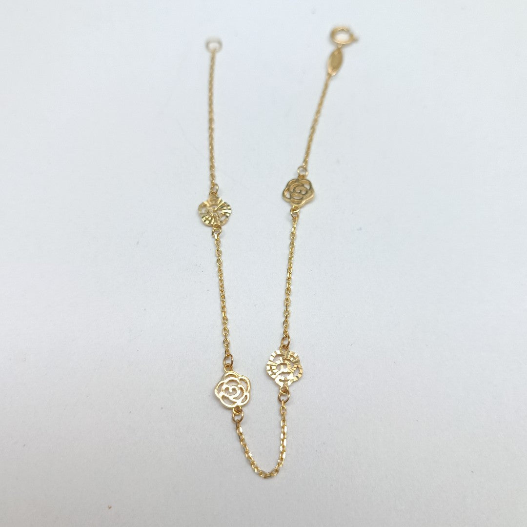 PULSERAS DAMA ORO 14K 1.2 (NUEVO)