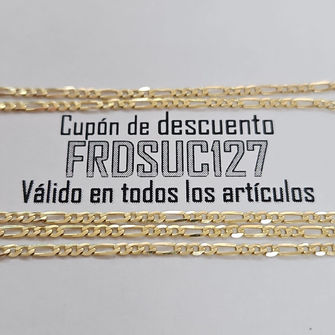 CADENAS CARTIER 3 1 AMARILLA ORO 14K 2.1 (NUEVO)