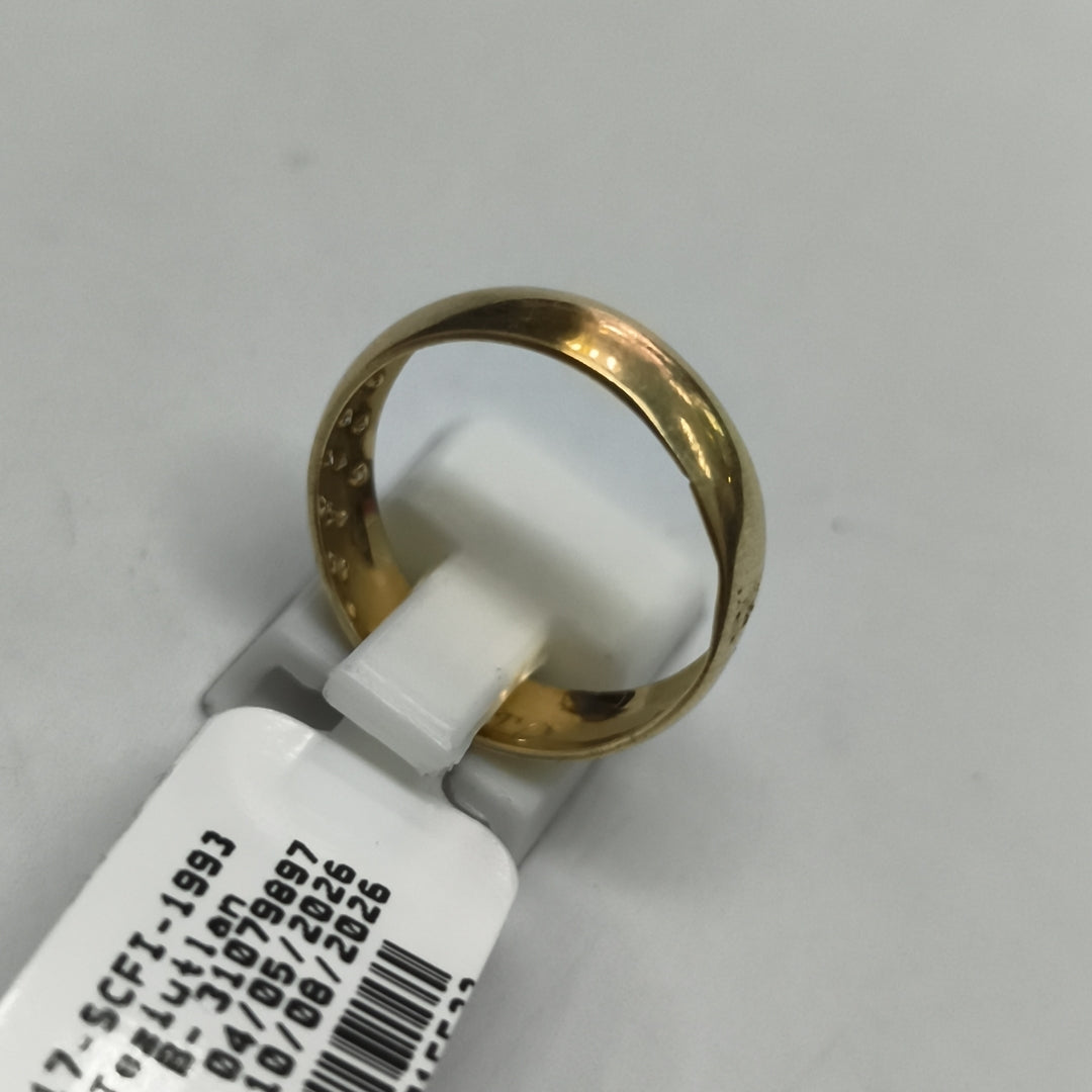 ARGOLLA ORO 14 K 2.3 GRMS (SEMINUEVO)