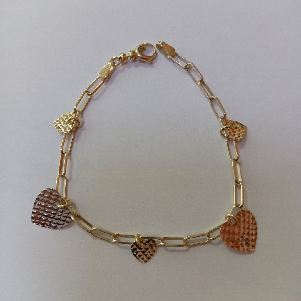 PULSERAS DAMA ORO 14K 4.3 (NUEVO)