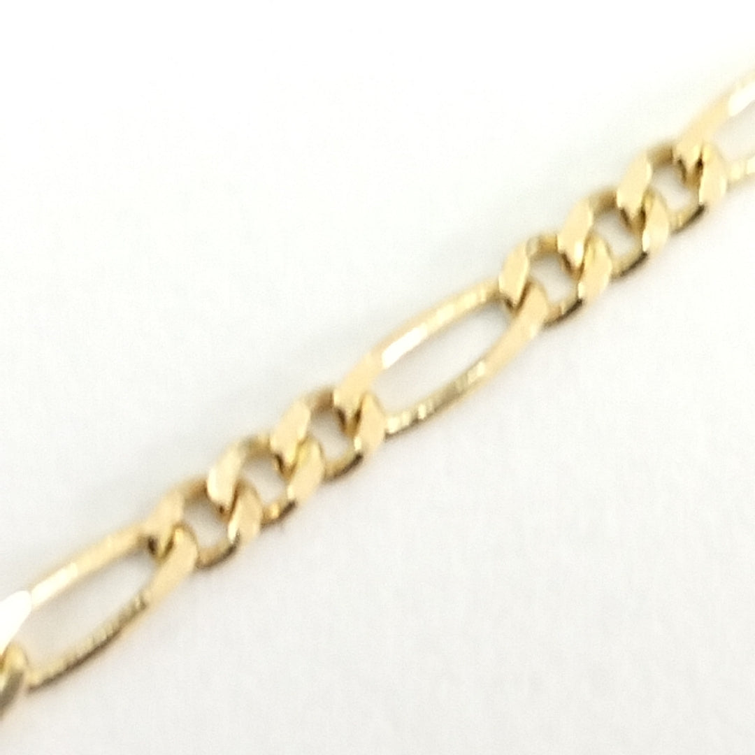 CADENAS TEJIDO 3X1 ORO 14K 55 CM 2.7 GR (NUEVO)