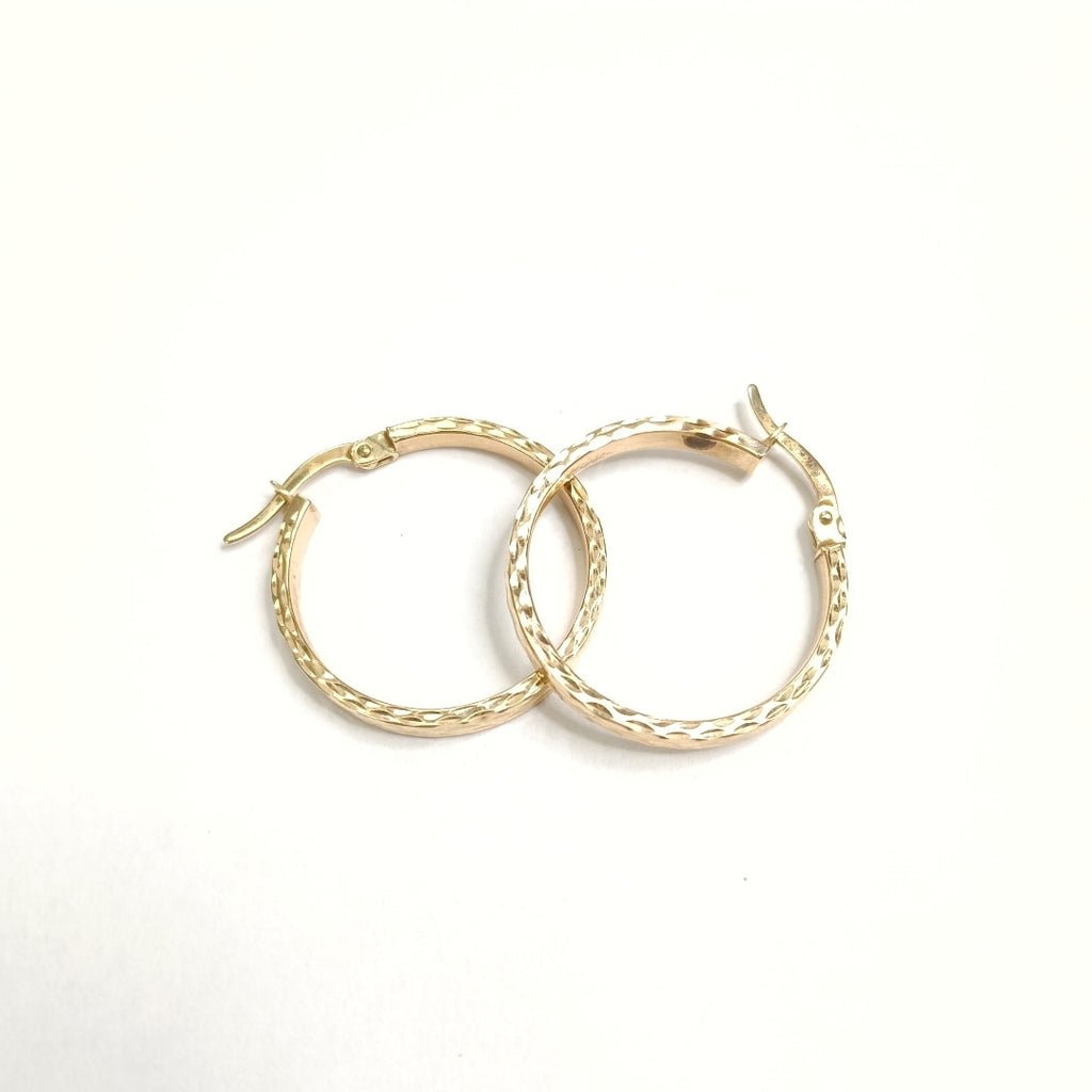 ARRACADAS PAR ORO 14 K 1.7 GRMS (SEMINUEVO)