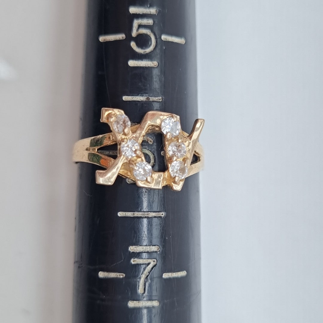 ANILLITO ORO 8 K 1,80 GRMS (SEMINUEVO)
