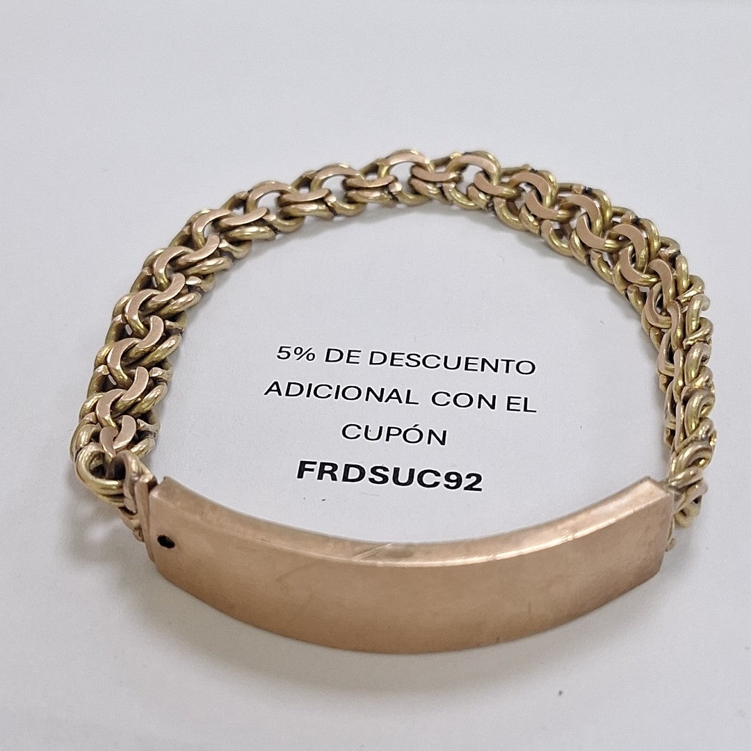 ESCLAVA ORO 10 K 29.5 GRMS (SEMINUEVO)