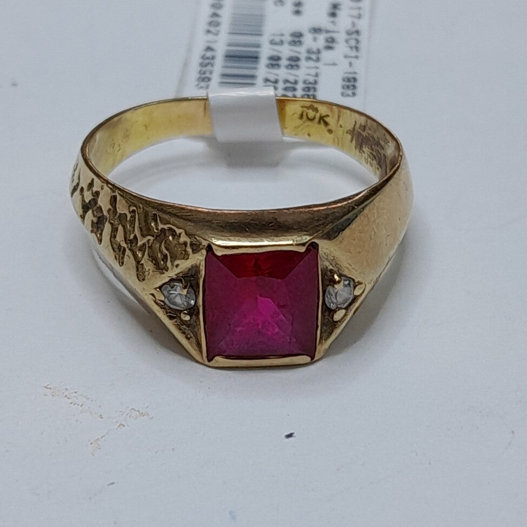 ANILLO ORO 8 K 4.8 GRMS (SEMINUEVO)