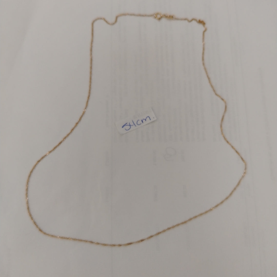 CADENA ORO 10 K 1.1 GRMS (SEMINUEVO)