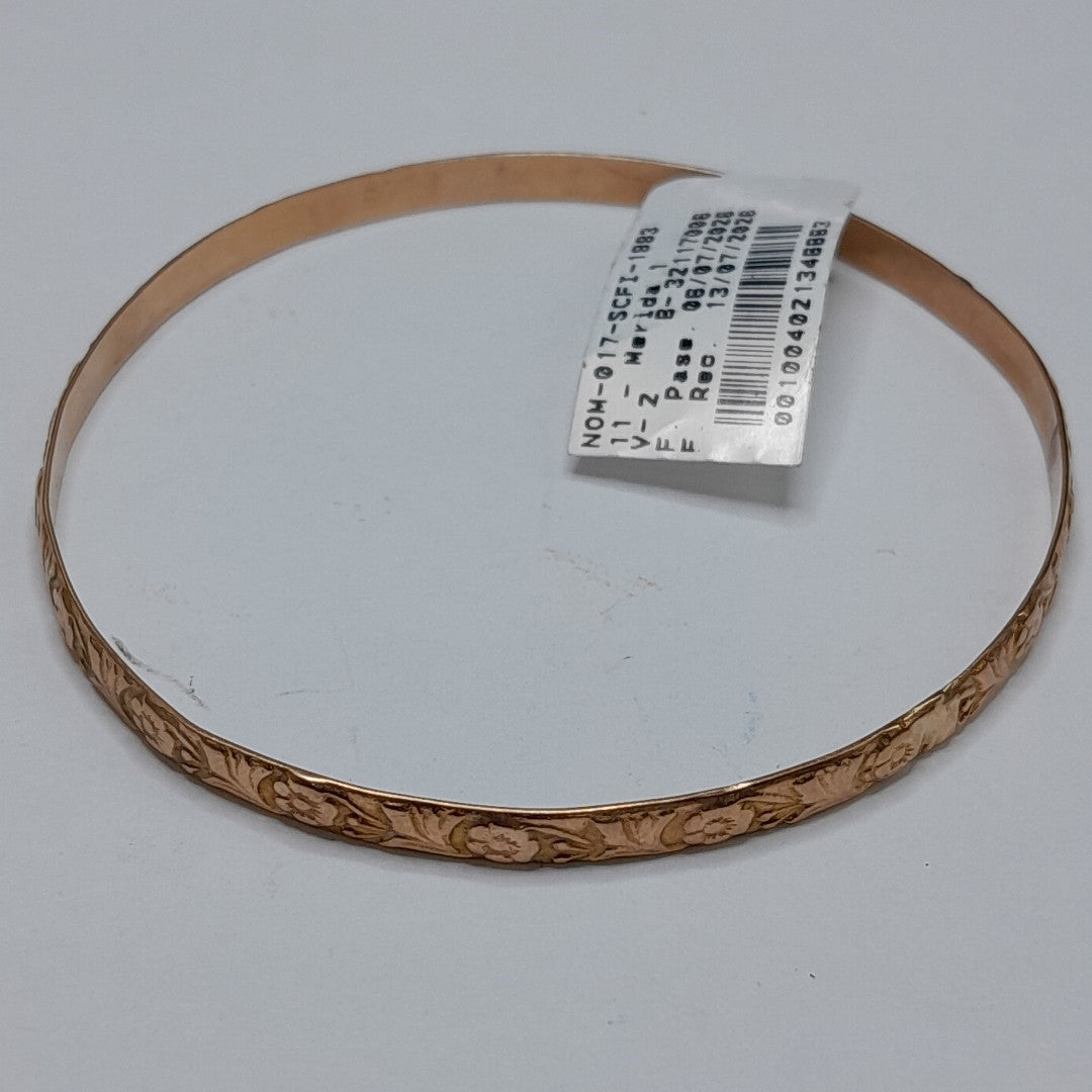 PULSERA RIGIDA ORO 8 K 7.6 GRMS (SEMINUEVO)