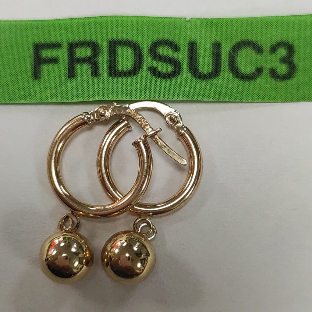 ARRACADAS ORO 14K 1.5 (NUEVO)