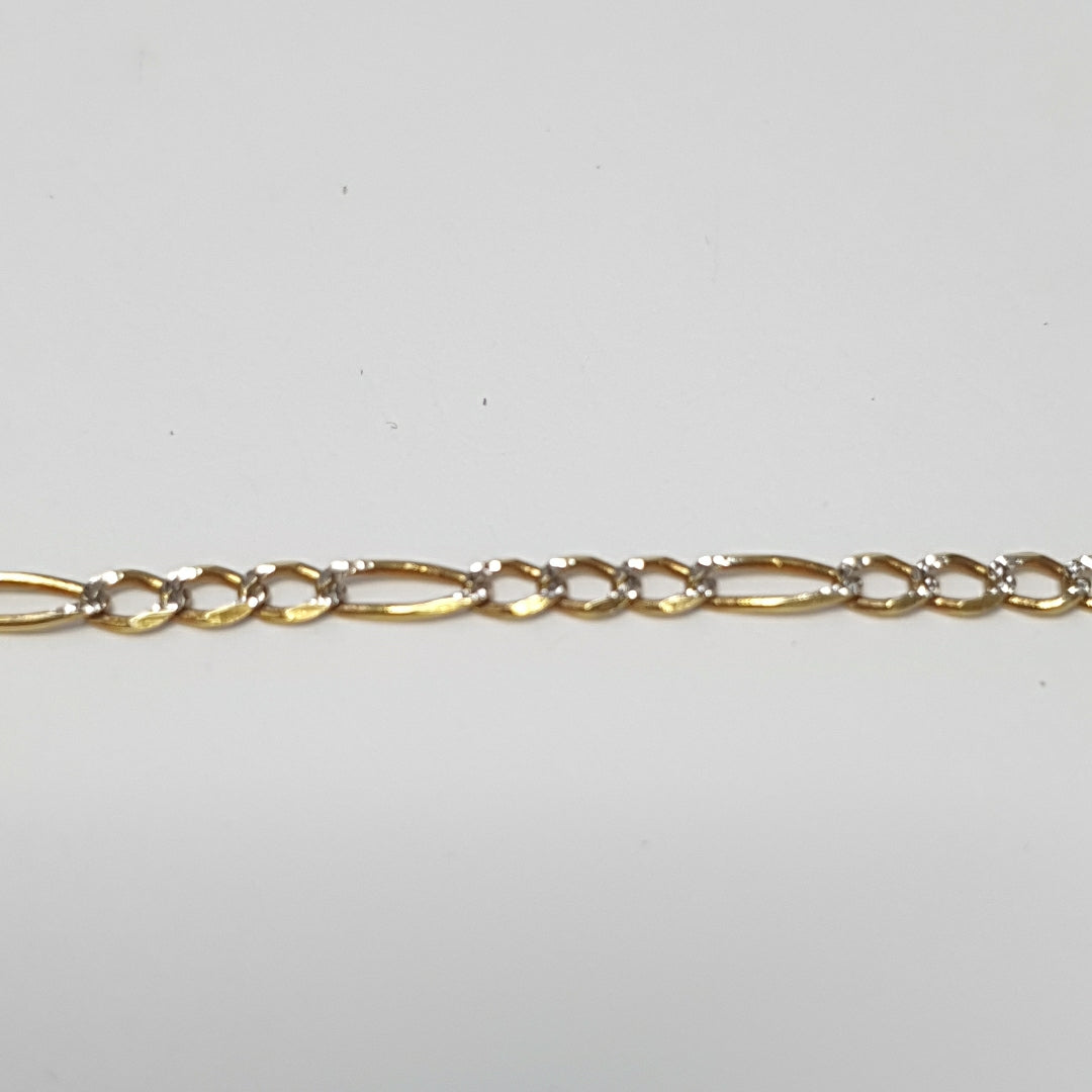 CADENA ORO,RODIADO 10 K 4,30 GRMS (SEMINUEVO)