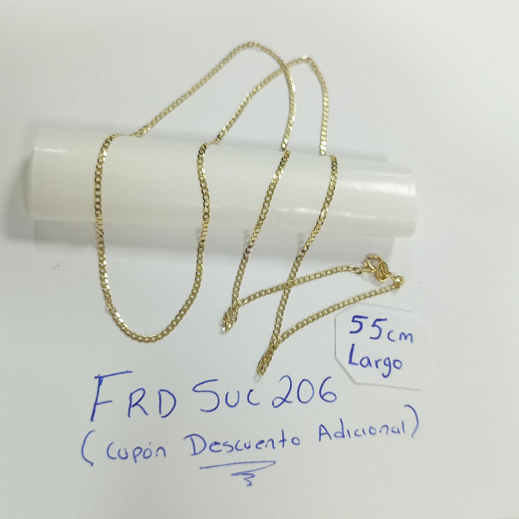 CADENAS BARBADA AMARILLA ORO 14K 2 (NUEVO)