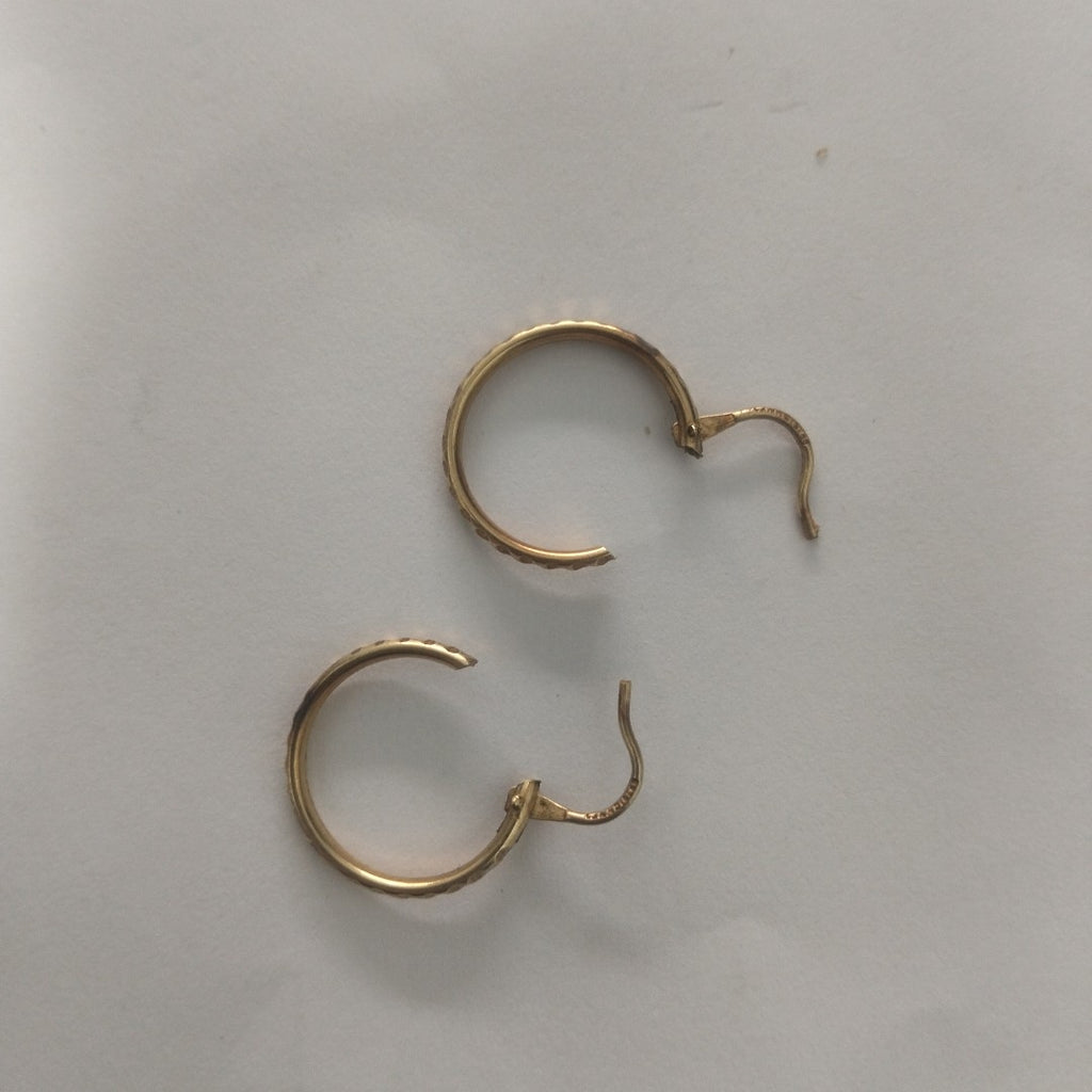 ARRACADAS PAR ORO 10 K 1.1 GRMS (SEMINUEVO)
