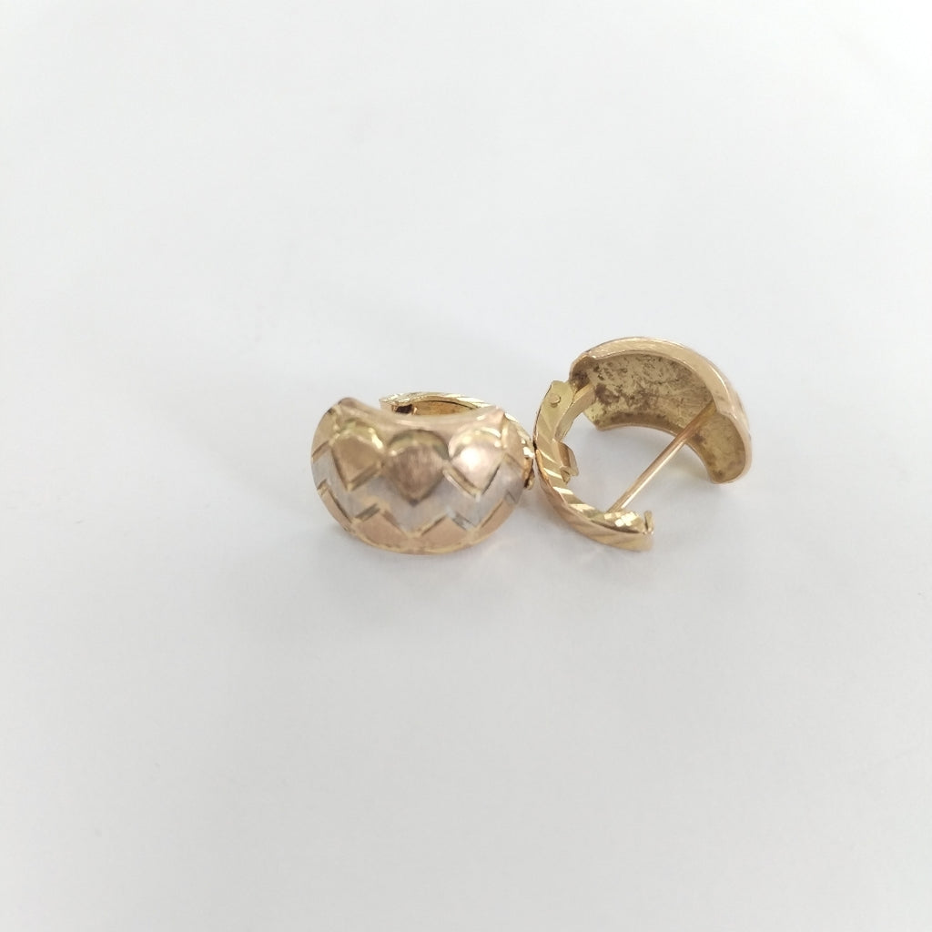 ARETES PAR ORO 14 K 2.9 GRMS (SEMINUEVO)