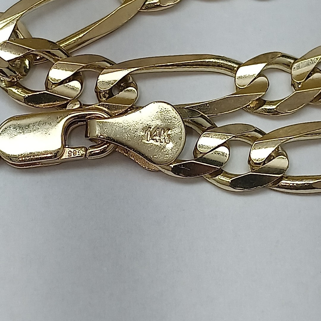 PULSERA 3X1 14K 18 CM 9.5 GR (NUEVO)
