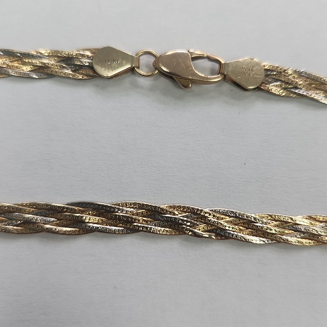 GARGANTILLA ORO 14 K 10,70 GRMS (SEMINUEVO)
