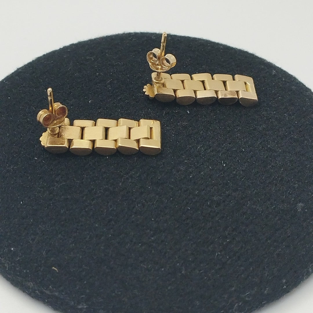 ARETES PAR ORO 14 K 7.4 GRMS (SEMINUEVO)