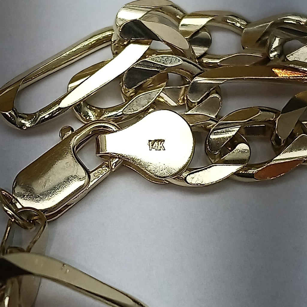 PULSERA 3X1 14K 21 CM 14 GR (NUEVO)