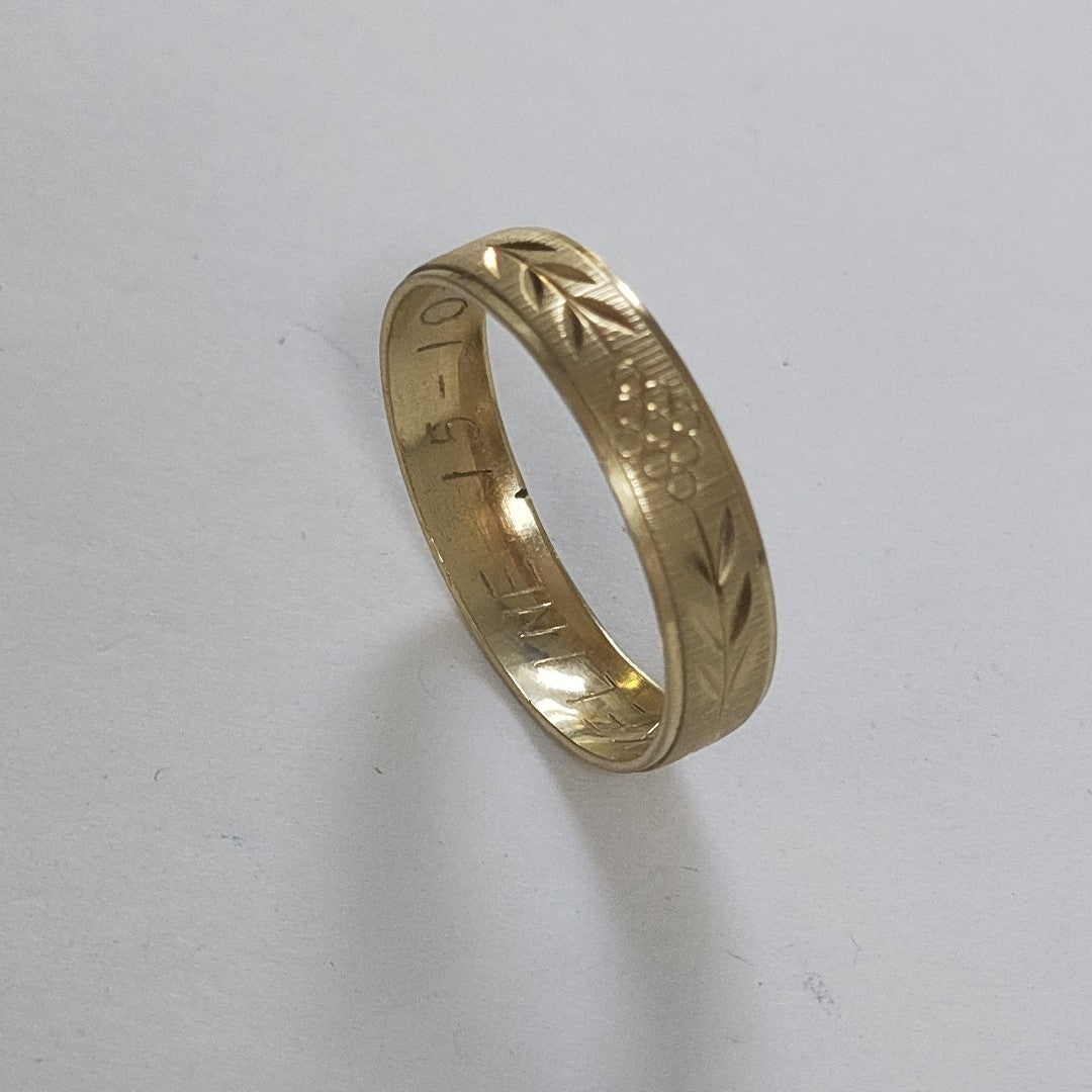 ARGOLLA ORO 10 K 1.7 GRMS (SEMINUEVO)