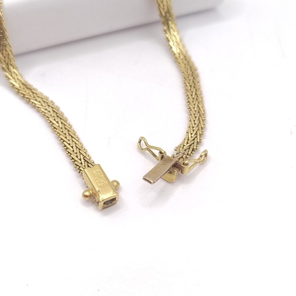 PULSERA ORO 18 K 9.4 GRMS (SEMINUEVO)