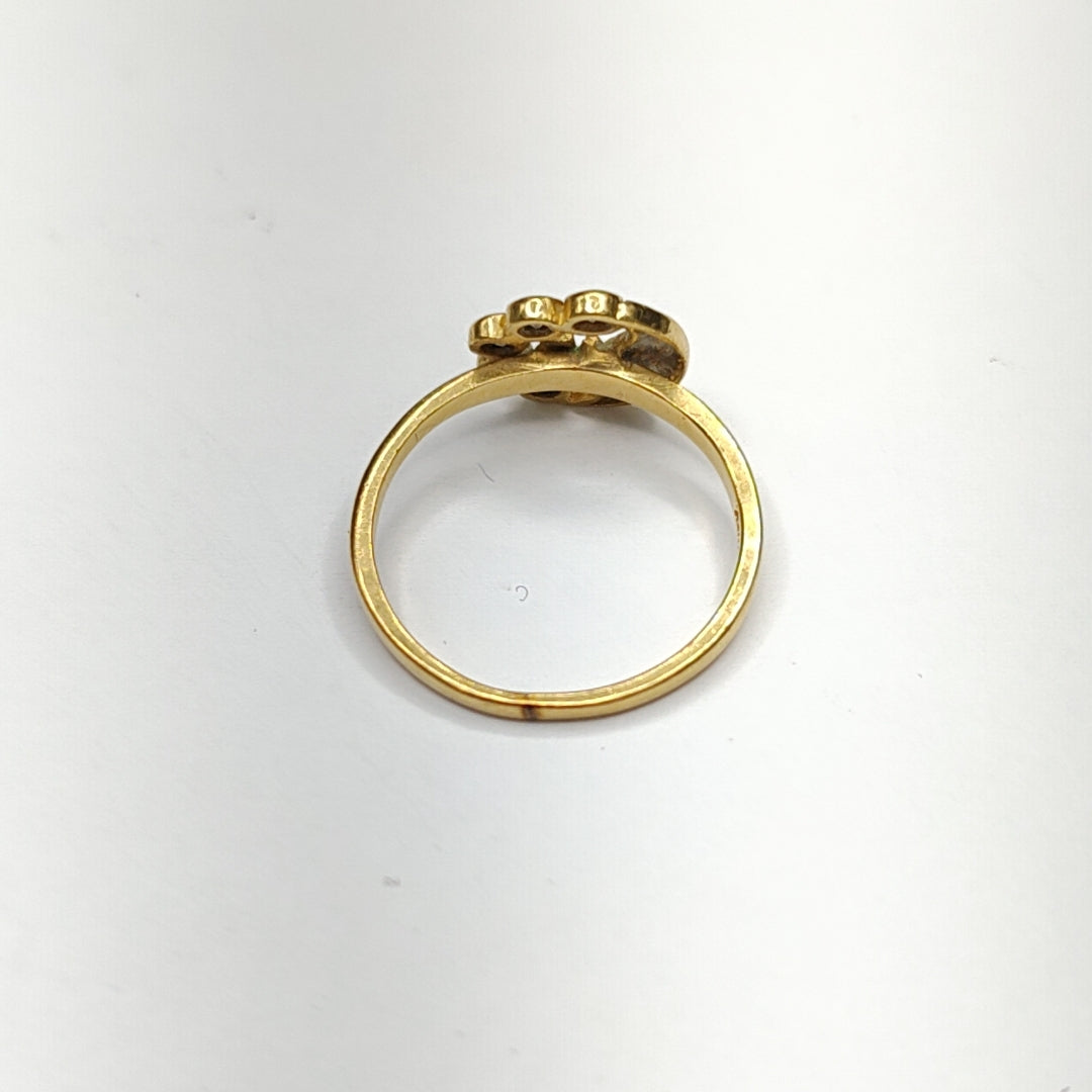 ANILLO ORO 10 K 2,00 GRMS (SEMINUEVO)