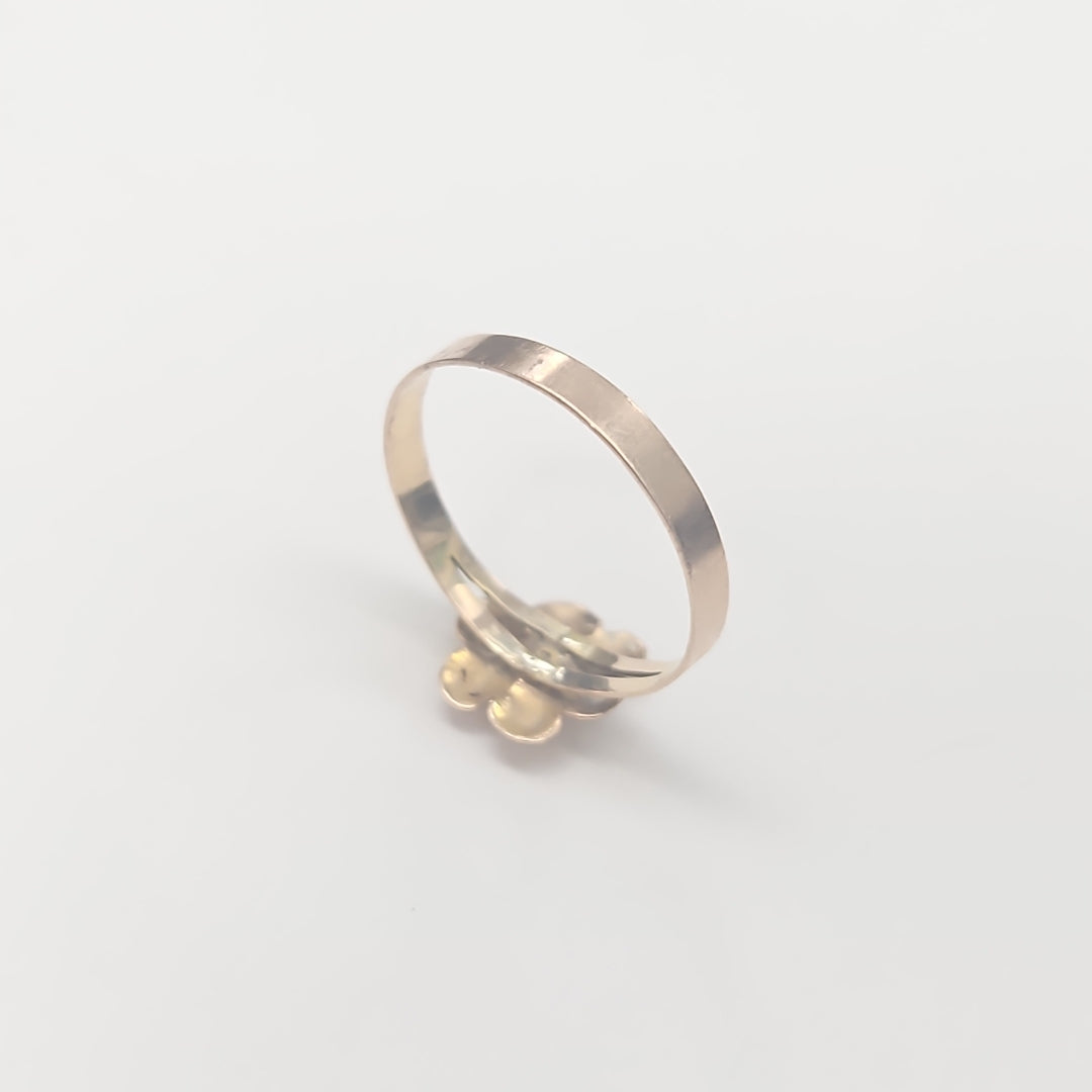 ANILLO ORO 10 K 1,20 GRMS (SEMINUEVO)