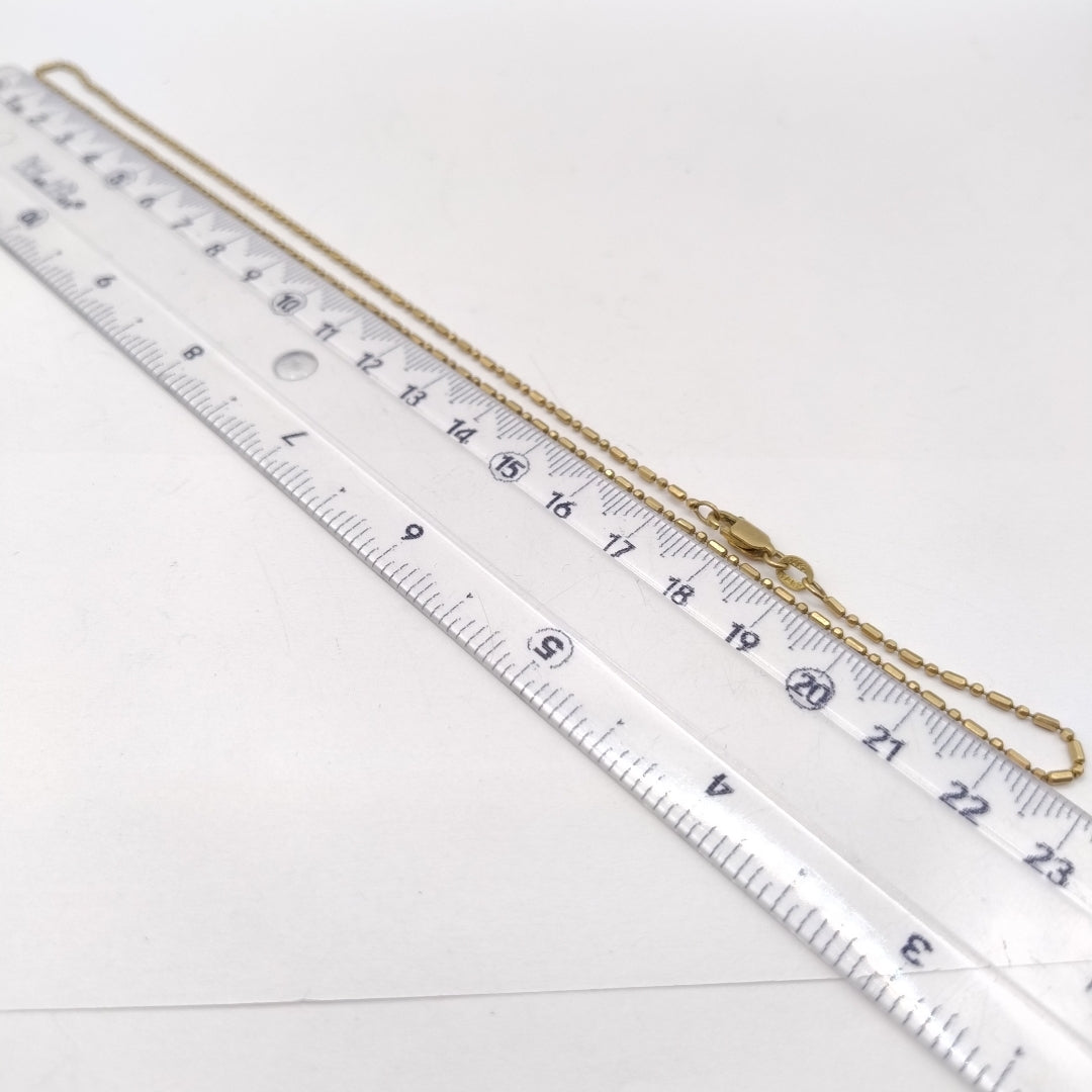 CADENA ORO 14 K 3.9 GRMS (SEMINUEVO)