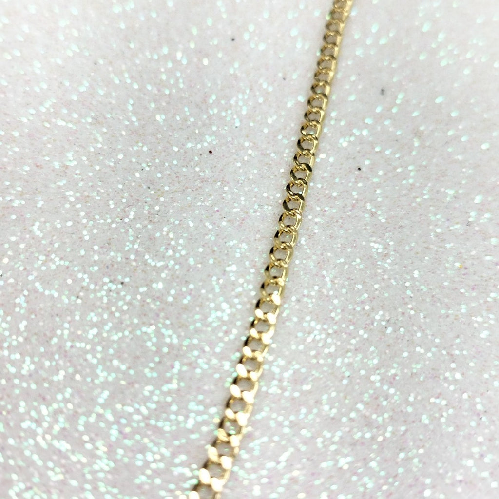 CADENAS BARBADA AMARILLA ORO 14K 2 (NUEVO)