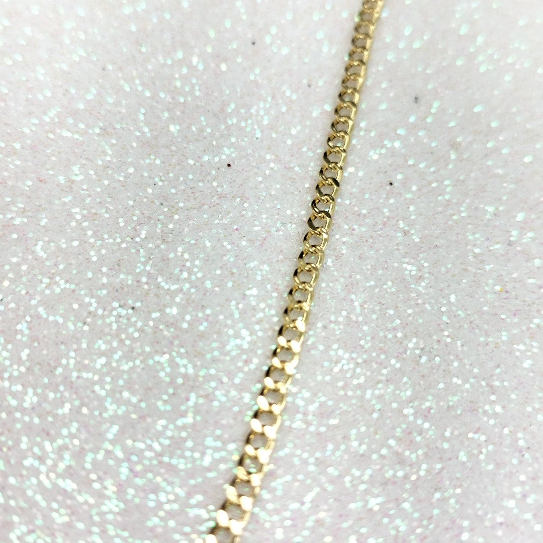 CADENAS BARBADA AMARILLA ORO 14K 2 (NUEVO)