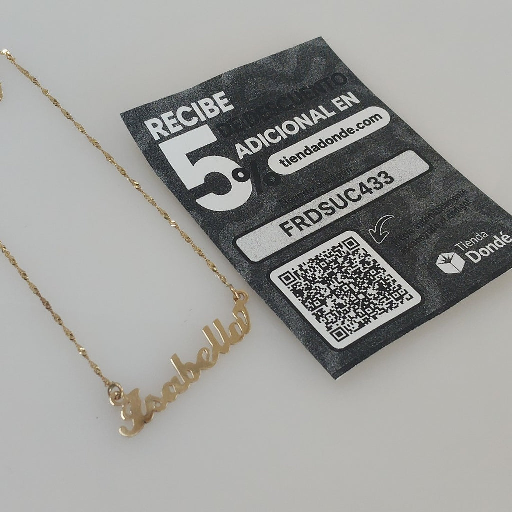 CADENA ORO 10 K 1.8 GRMS (SEMINUEVO)