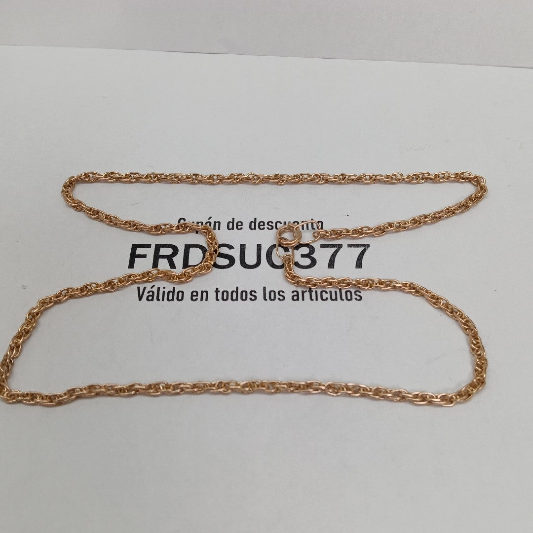 CADENA ORO 10 K 10,60 GRMS (SEMINUEVO)