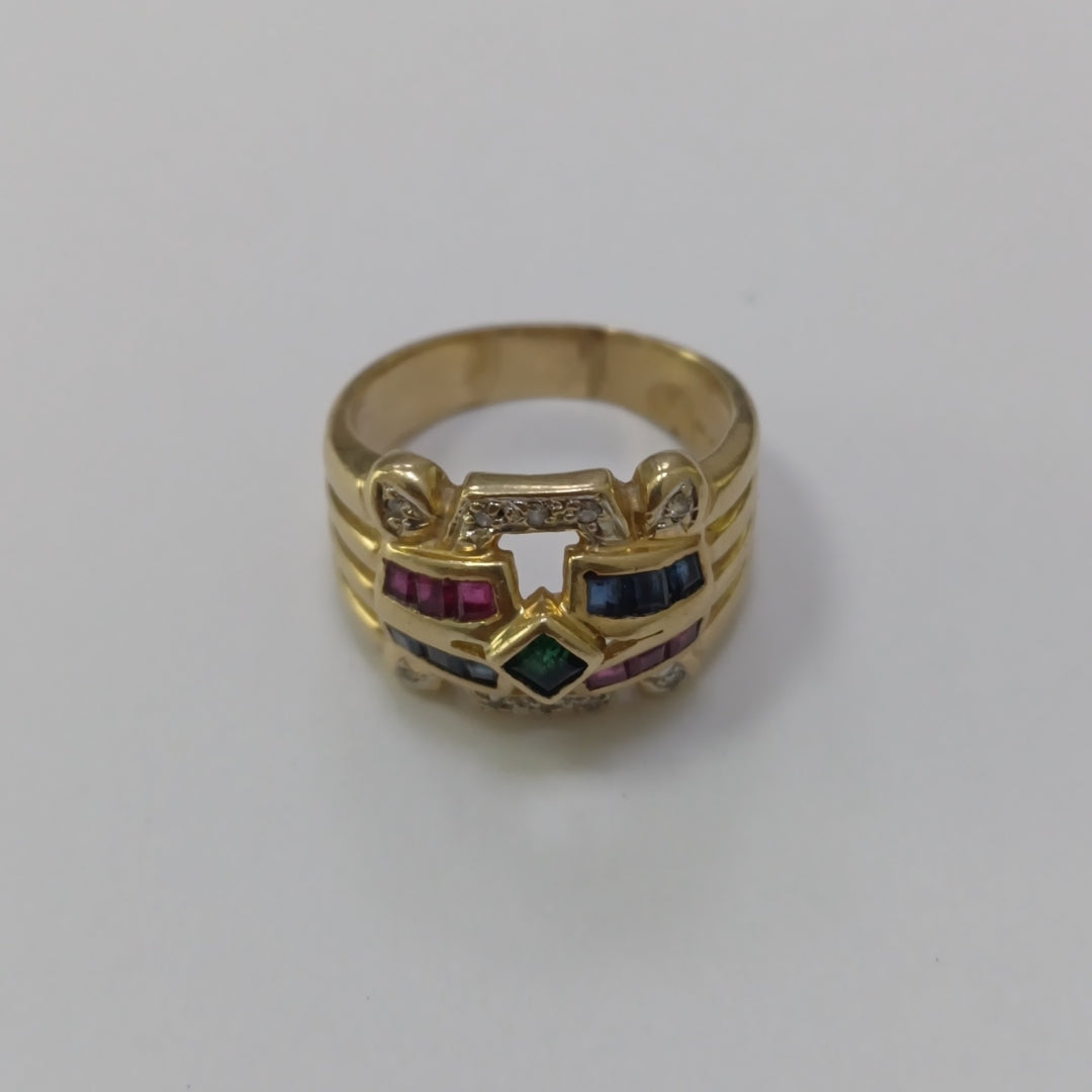 ANILLITO ORO 14 K 8,80 GRMS (SEMINUEVO)