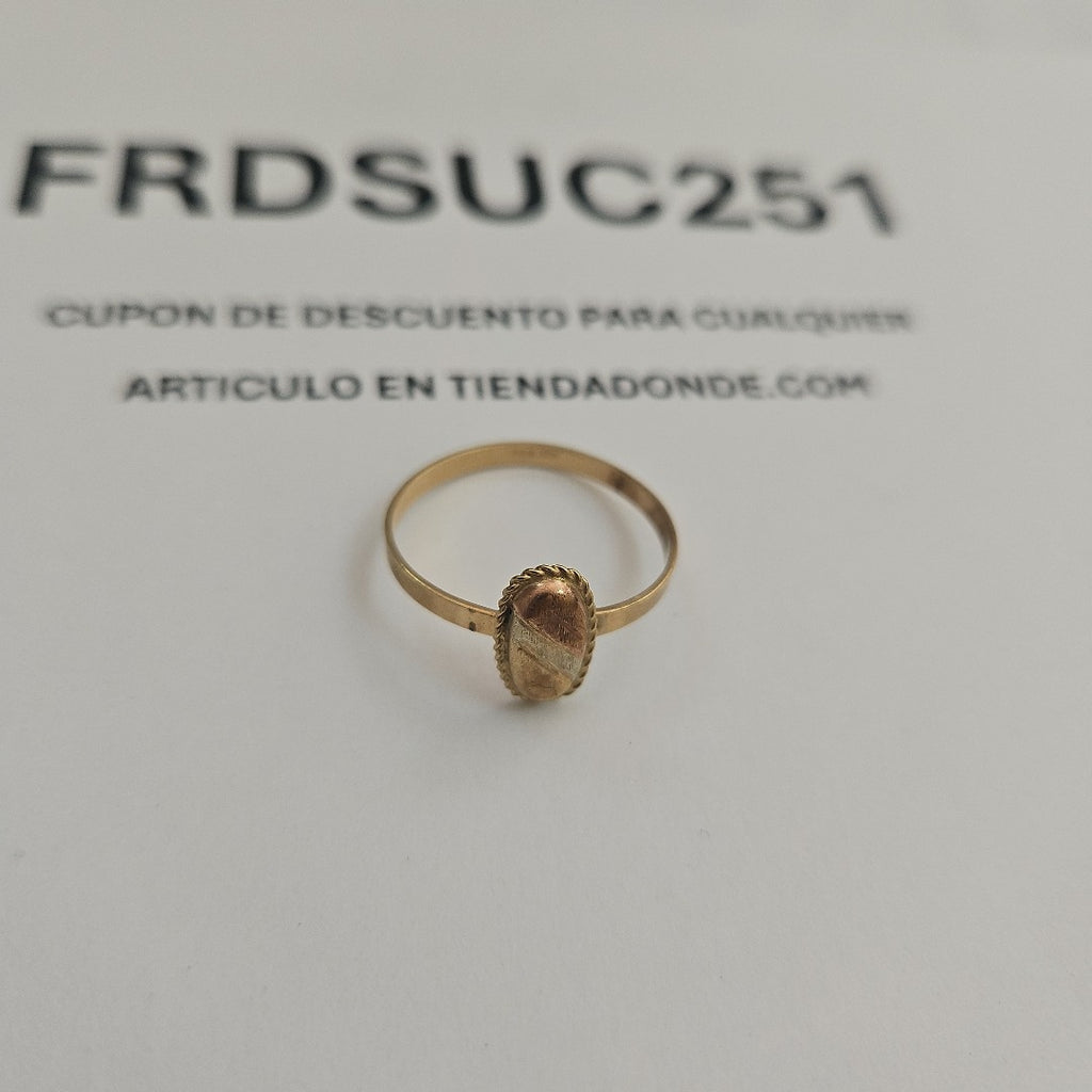 ANILLITO ORO 10 K 1.4 GRMS (SEMINUEVO)