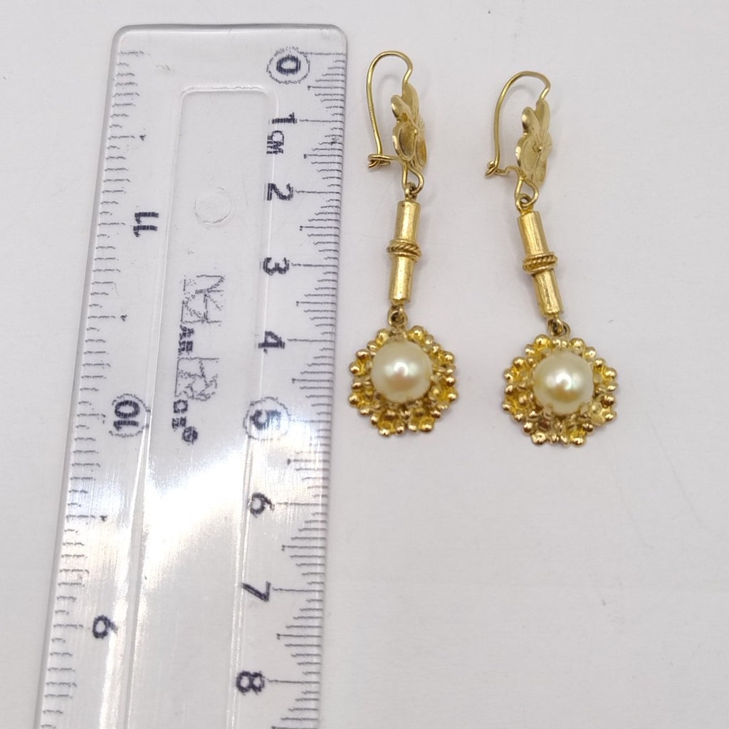 ARETES PAR ORO 10 K 5 GRMS (SEMINUEVO)