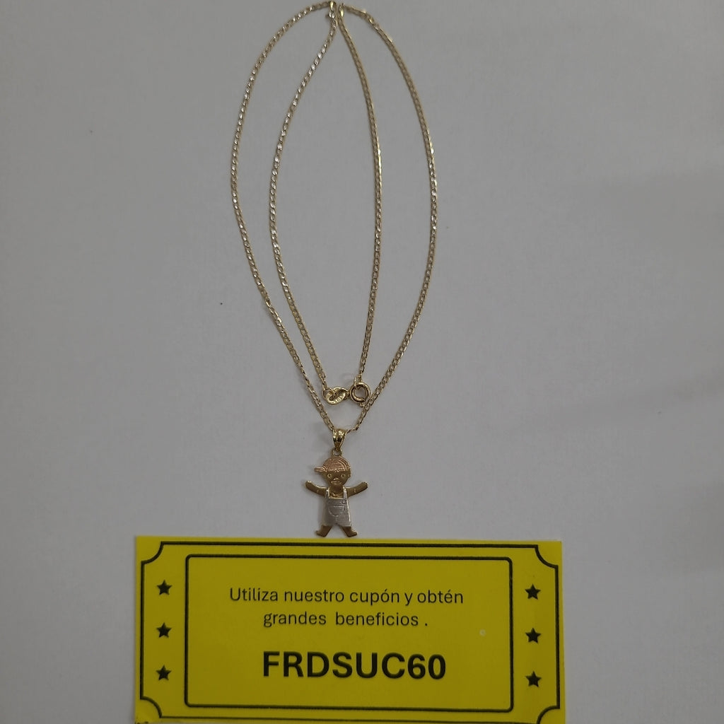 GARGANTILLA ORO 14 K 3,00 GRMS (SEMINUEVO)