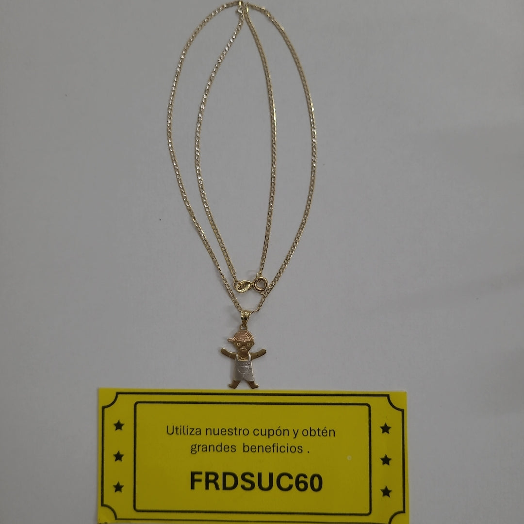 GARGANTILLA ORO 14 K 3,00 GRMS (SEMINUEVO)