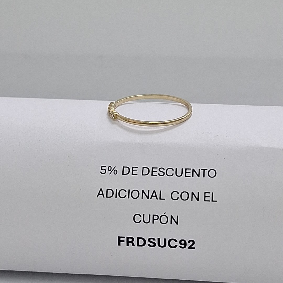 ANILLOS DAMA ORO 14K 0.9 (NUEVO)
