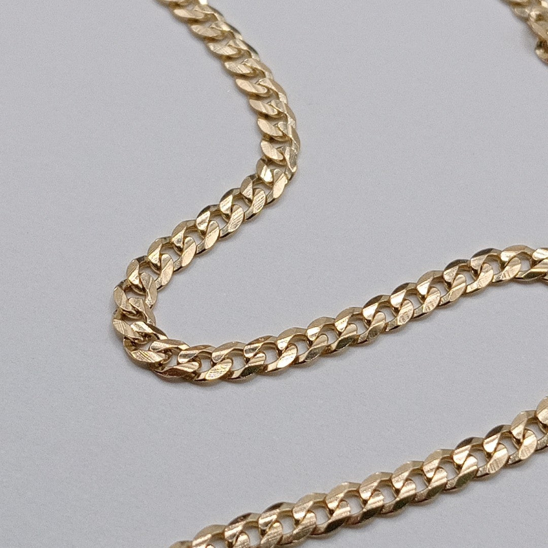 PULSERA BARBADA 14K 21 CM 3.6 GR (NUEVO)