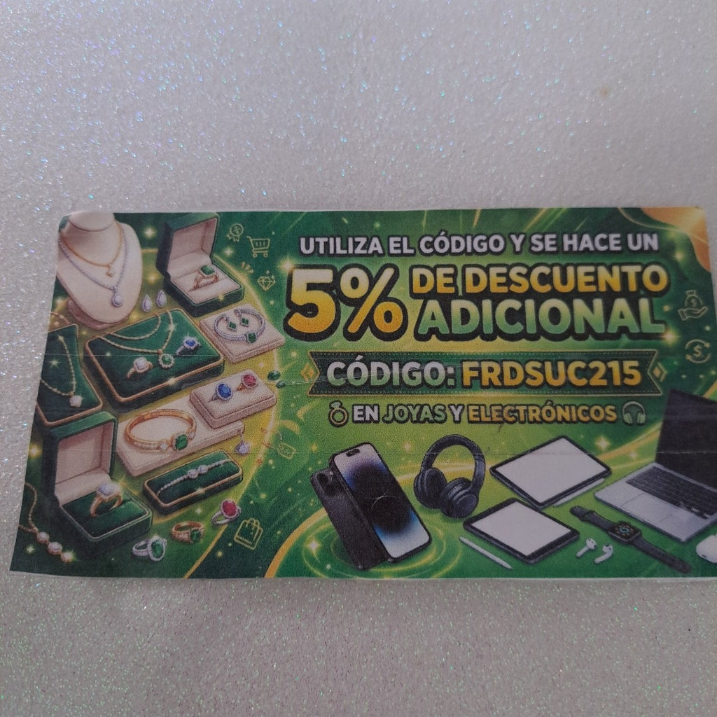 BROQUELES BROQUEL FIG HONGO 14K 0.17 GR (NUEVO)