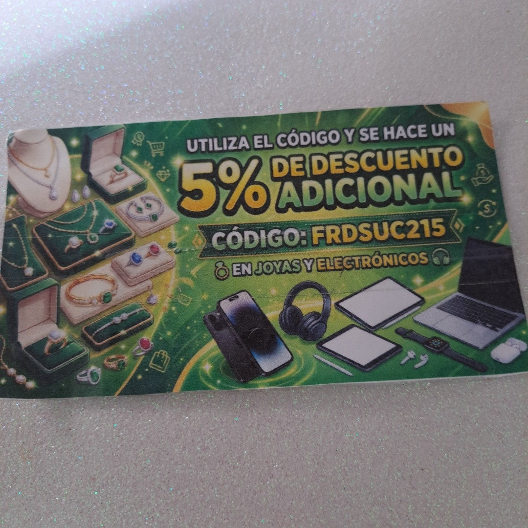 BROQUELES BROQUEL FIG CUBO 14K 0.203 GR (NUEVO)