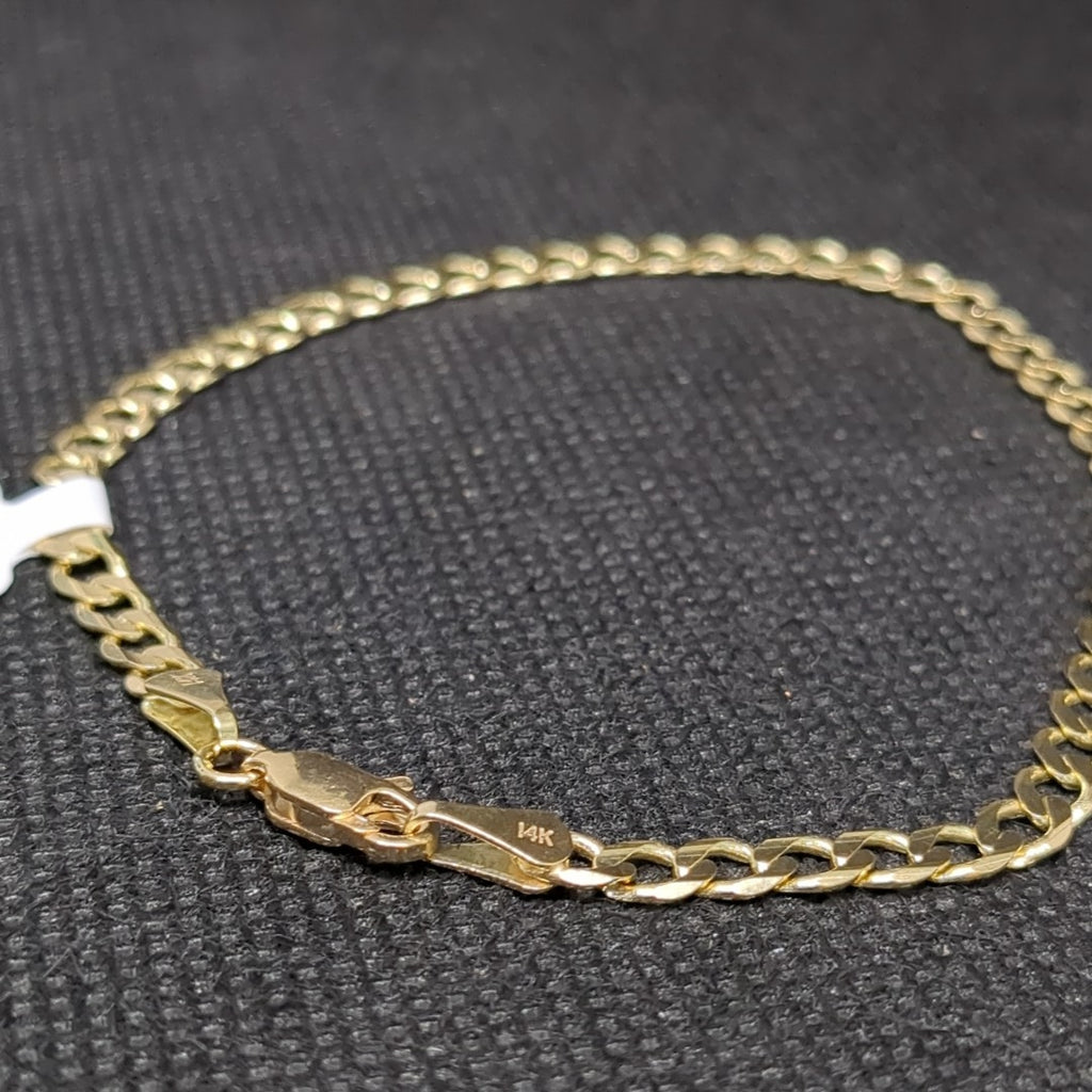 PULSERA BARBADA 14K 21 CM 5 GR (NUEVO)