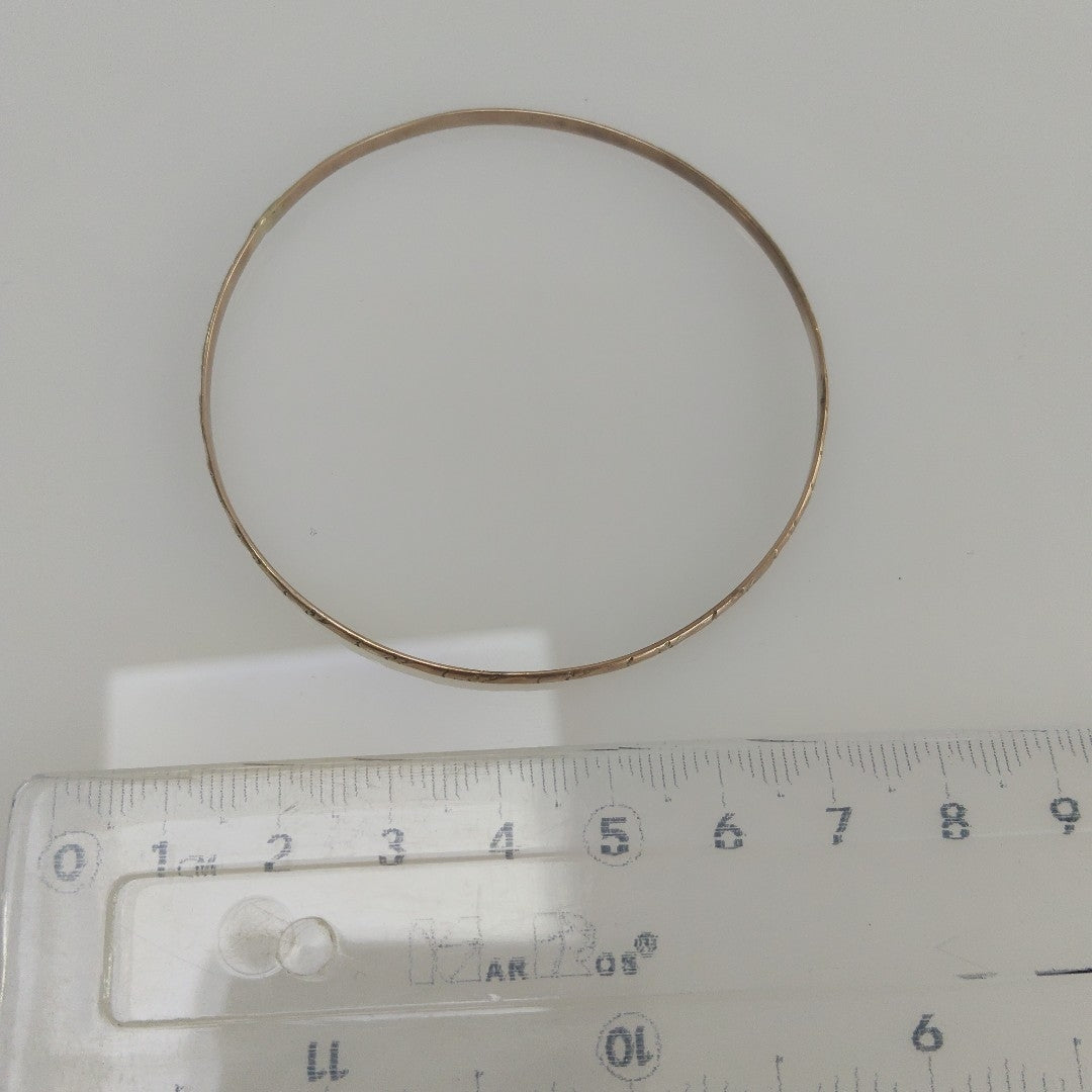 PULSERA RIGIDA ORO 8 K 4 GRMS (SEMINUEVO)