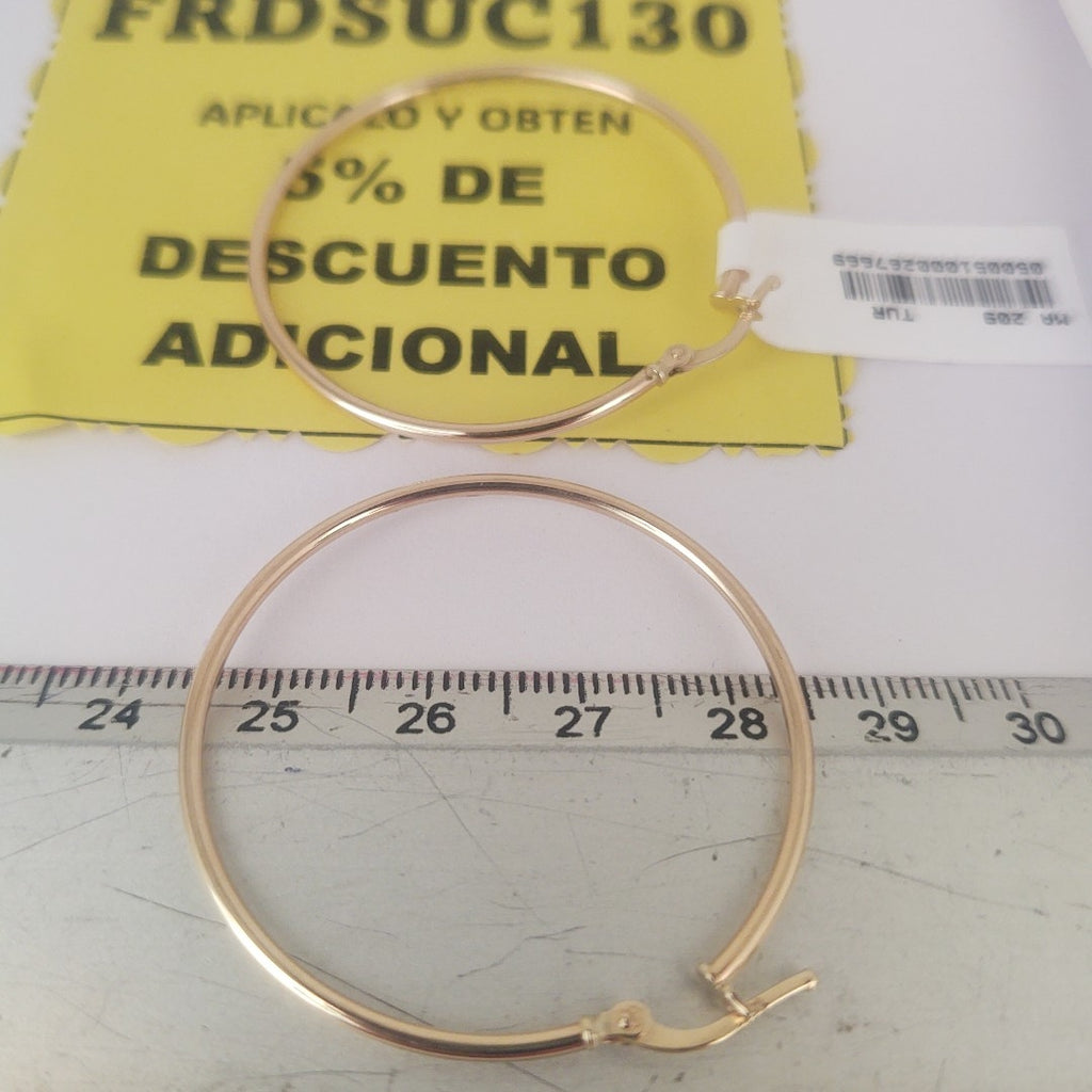 ARRACADAS ORO 14K 1.4 (NUEVO)
