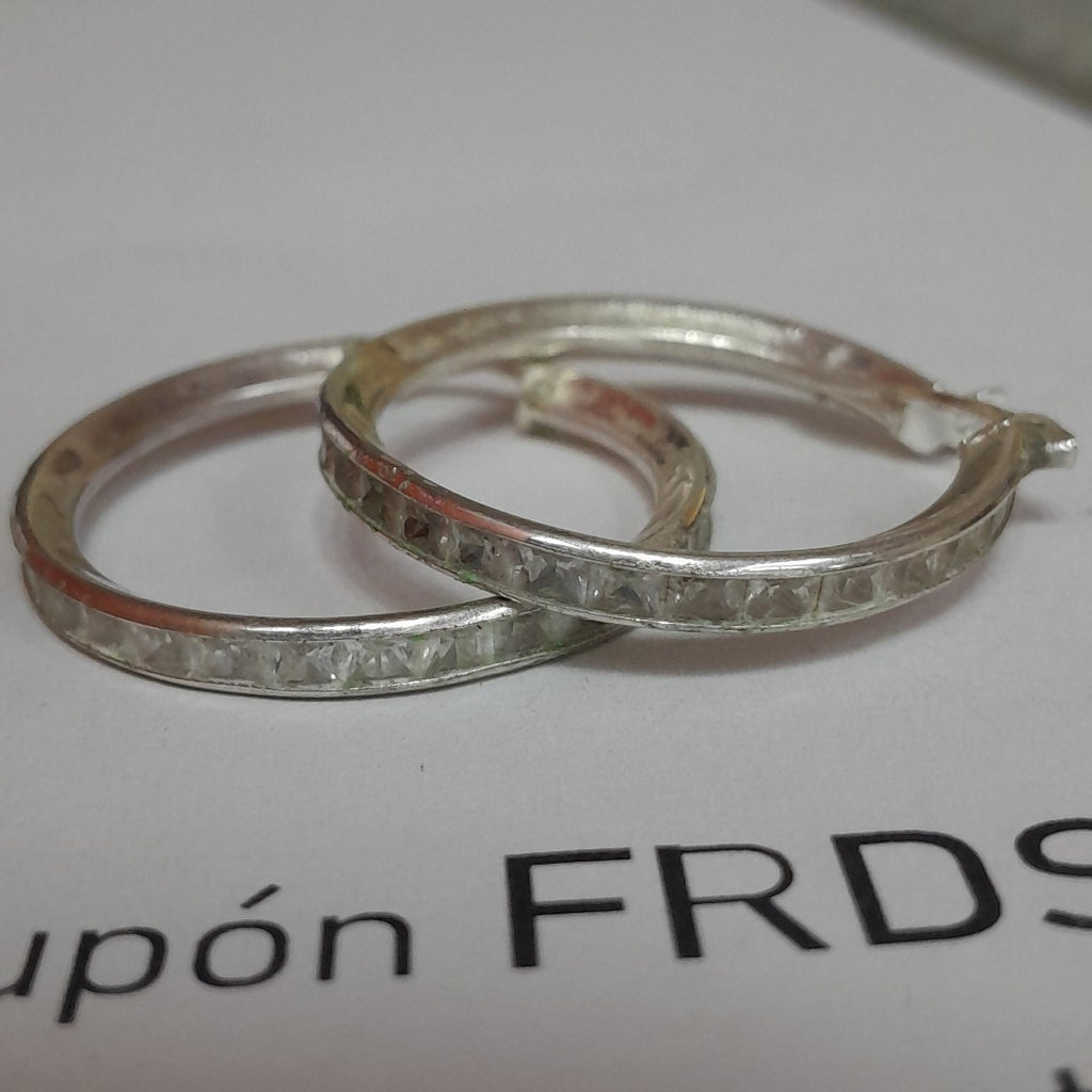 ARRACADAS PAR PLATA 5,90 GRMS (SEMINUEVO)