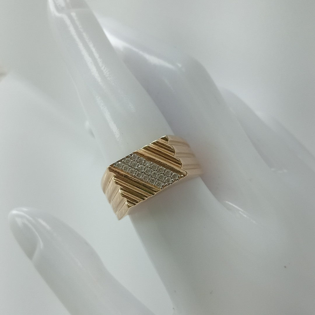 ANILLOS CABALLERO ORO 14K 7 (NUEVO)
