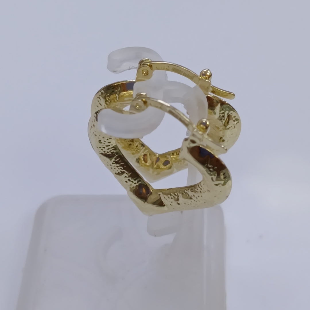ARETES ARRACADAS 14K 1.8 GR (NUEVO)