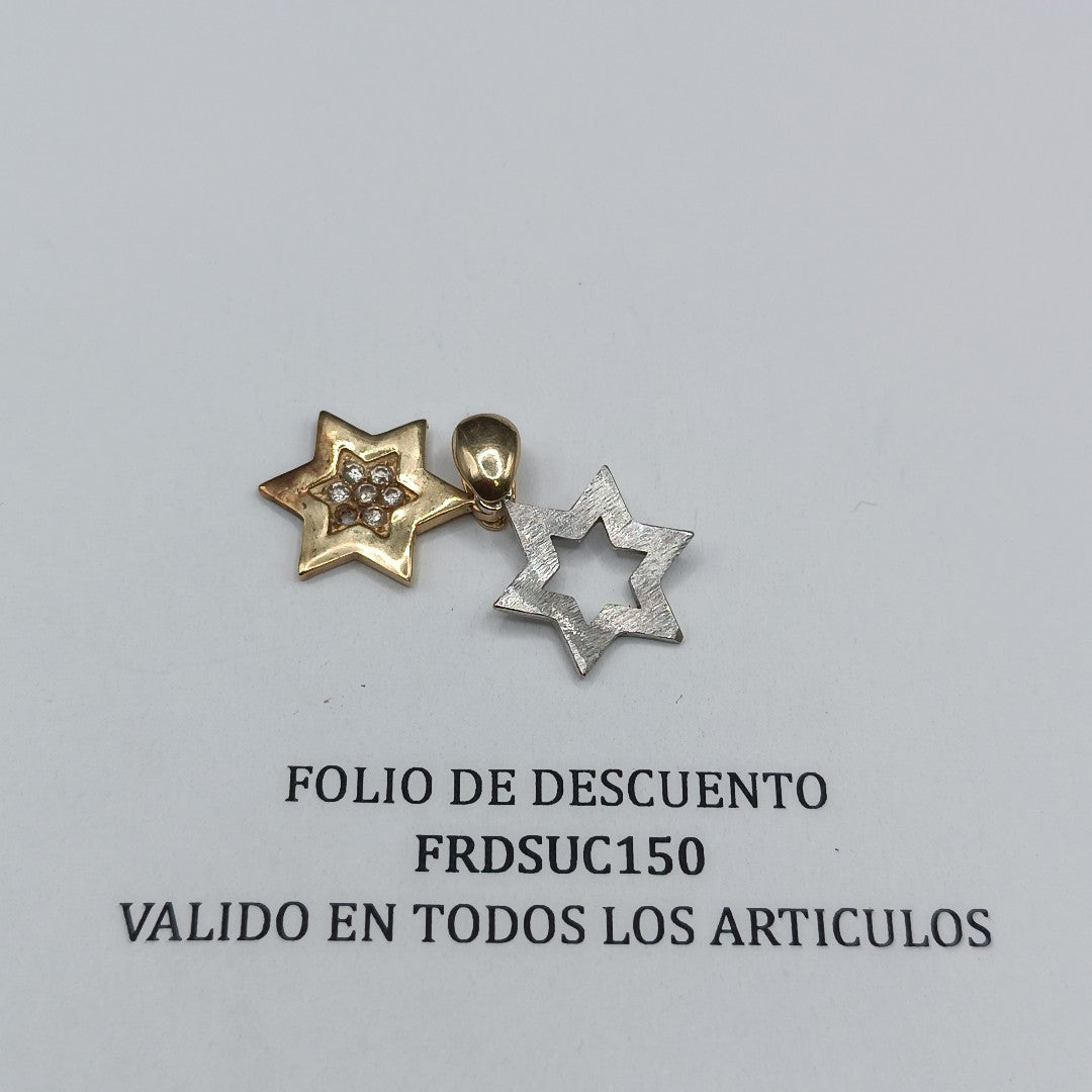 DIJE ORO COMBINADO 14 K 3.9 GRMS (SEMINUEVO)
