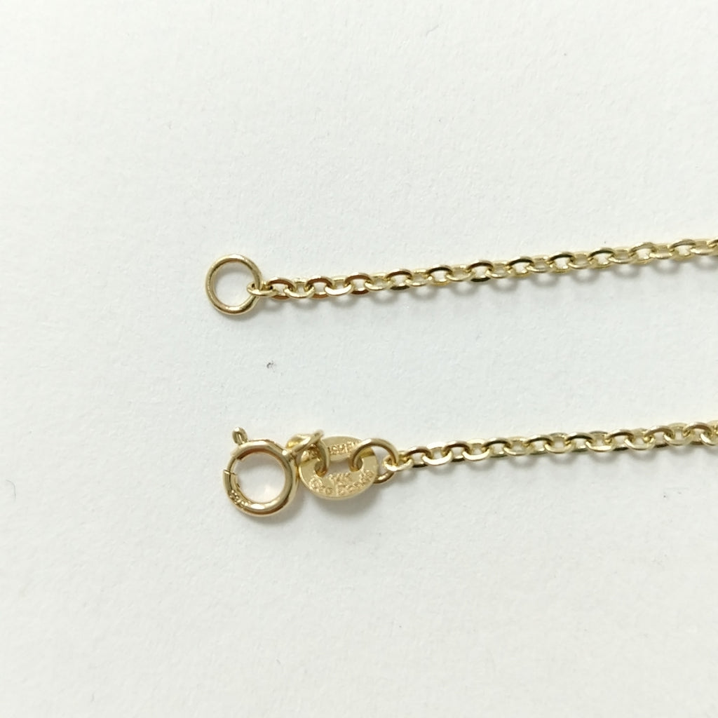 PULSERA TEJIDO ESPECIAL C CORAZON CIRCONIAS 14K 18 CM 2.1 GR (NUEVO)