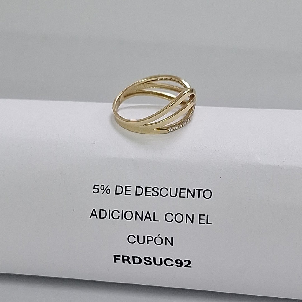 ANILLOS DAMA ORO 14K 1.9 (NUEVO)
