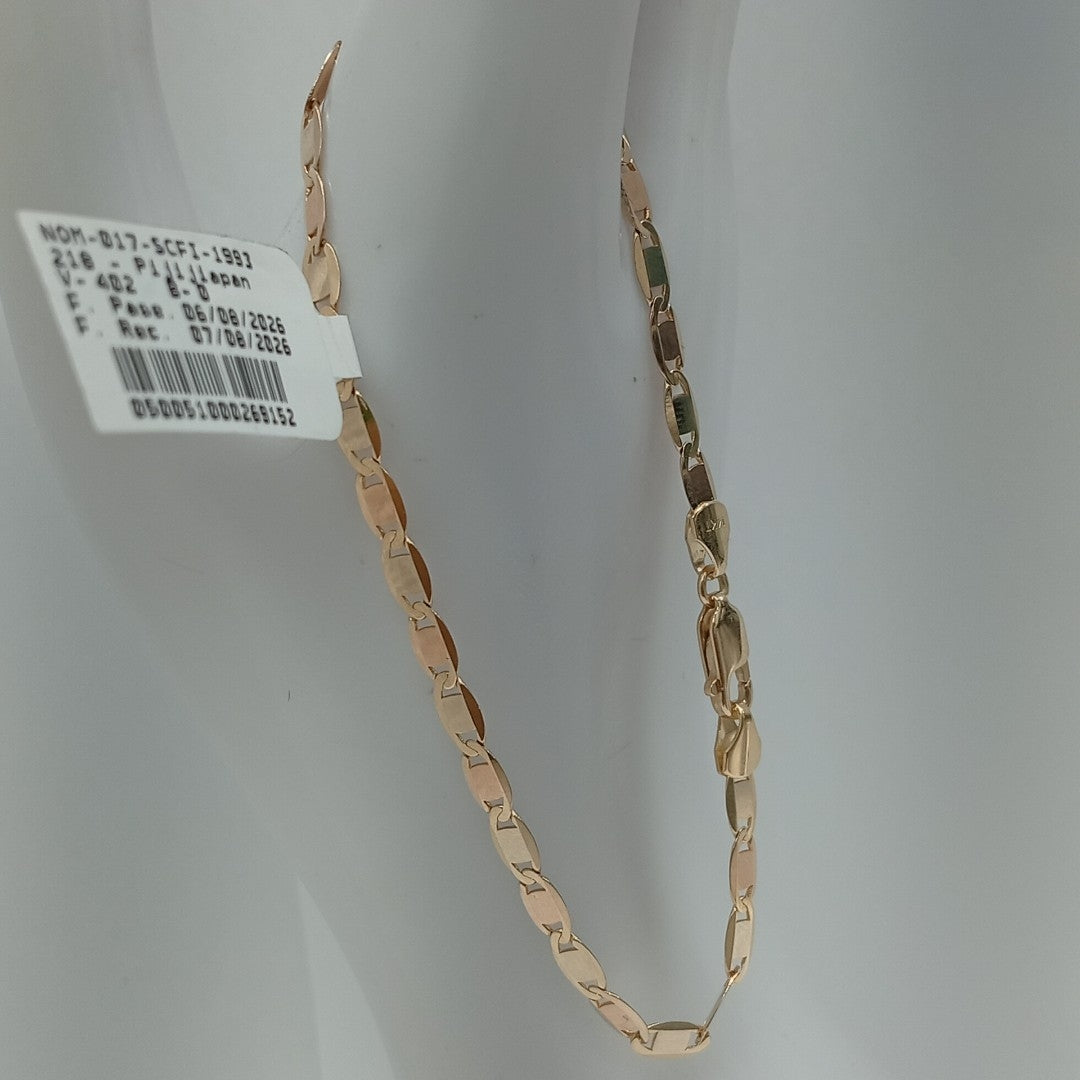 PULSERAS CABALLERO ORO 14K 4.3 (NUEVO)