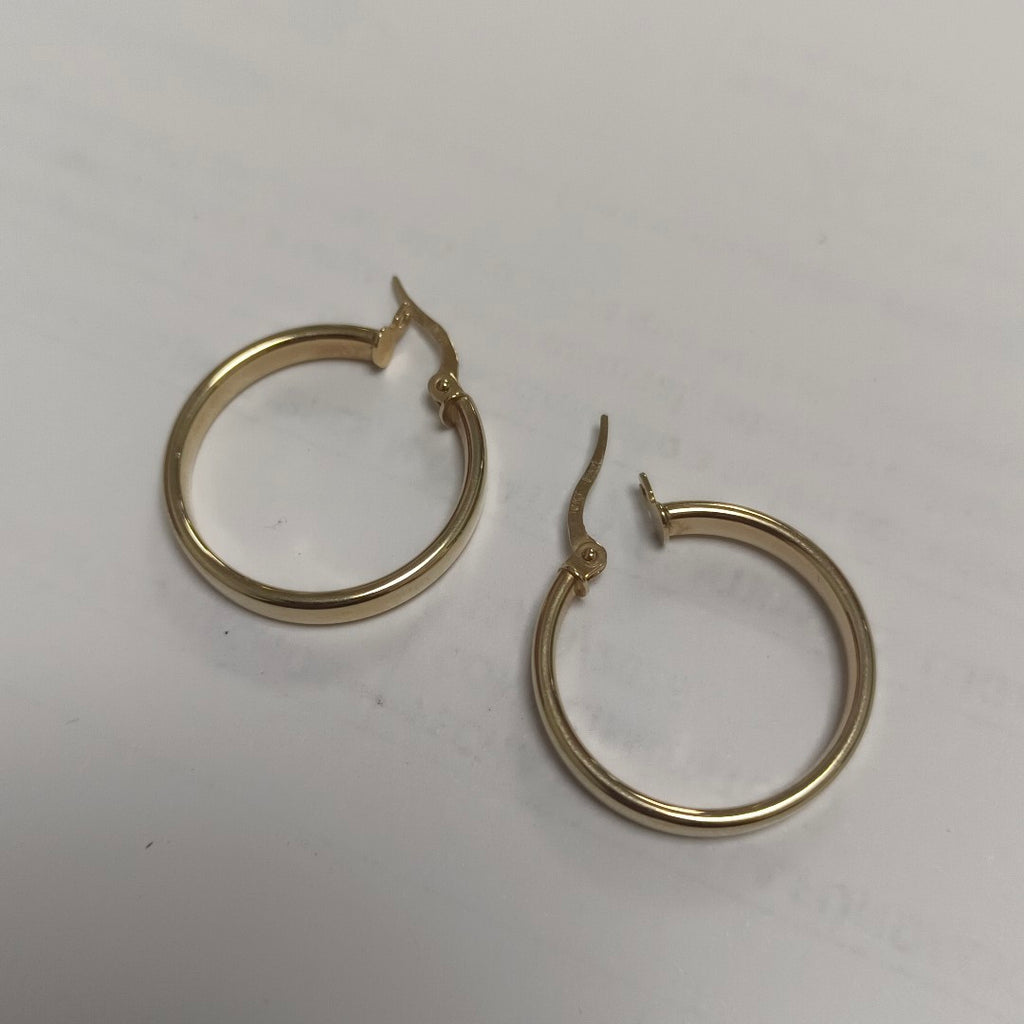 ARRACADAS PAR ORO 10 K 1.7 GRMS (SEMINUEVO)